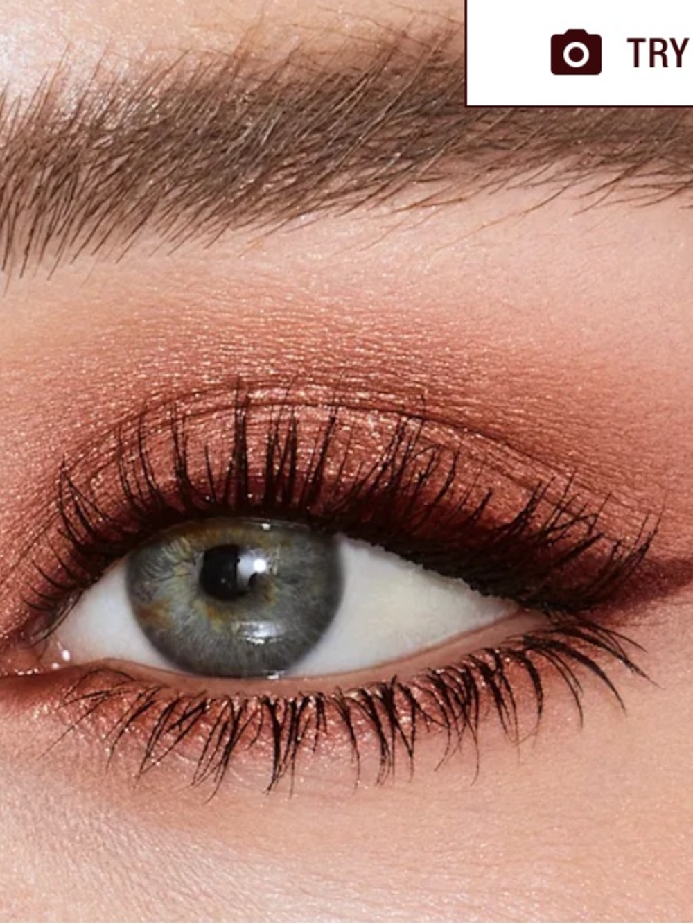 Charlotte Tilbury Lux Metallic Copper Cream Eyeshadow in walk of no shame - Picture 3 of 7